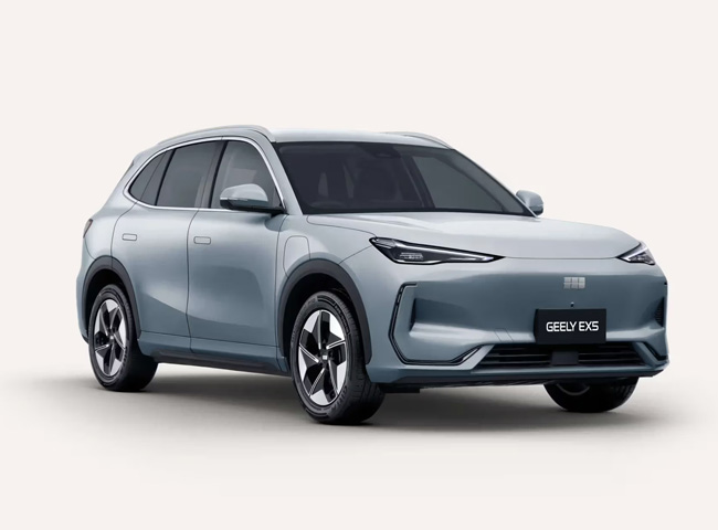 3d render of a Geely EX5 Complete