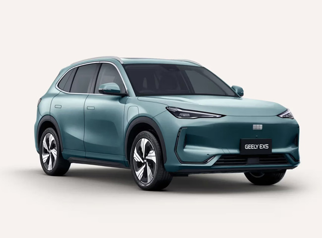 3d render of a Geely EX5 Inspire