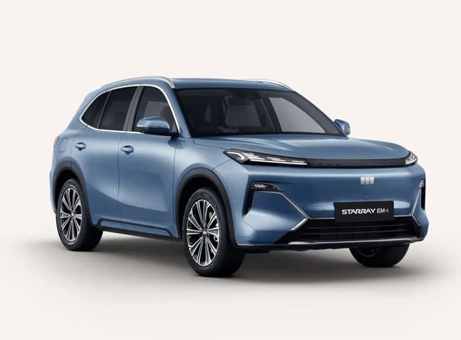 3d render of a Geely Starray EM-i Inspire